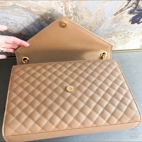 Saint Laurent Monogram Triquilt Envelope Chain Bag - Picture 5 of 7